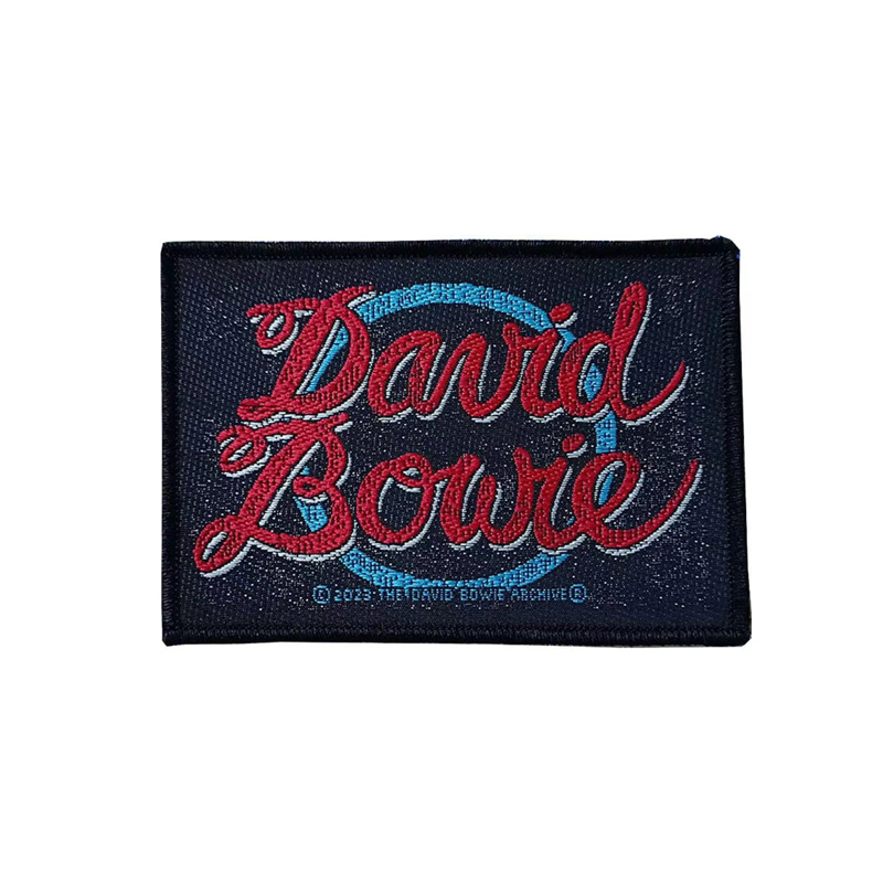 DAVID BOWIE 官方原版 Logo (Woven Patch)